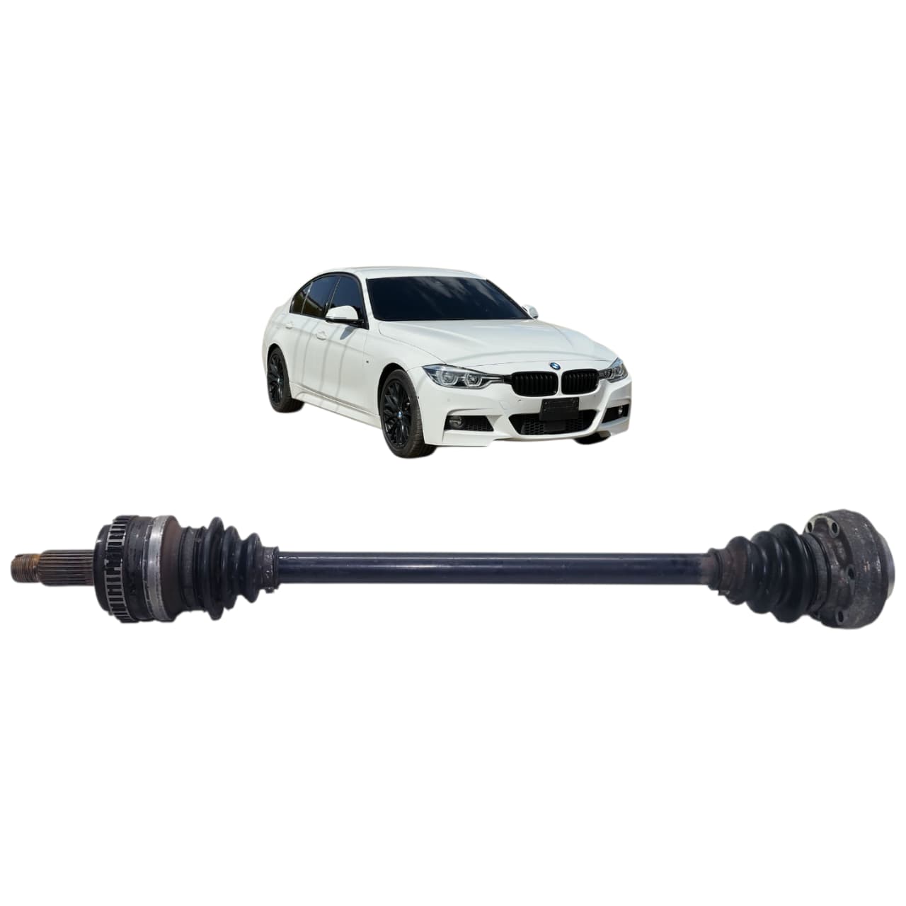 SEMI EIXO TRASEIRO DIR BMW SERIE 3 E90 320I 318I 2007 2012