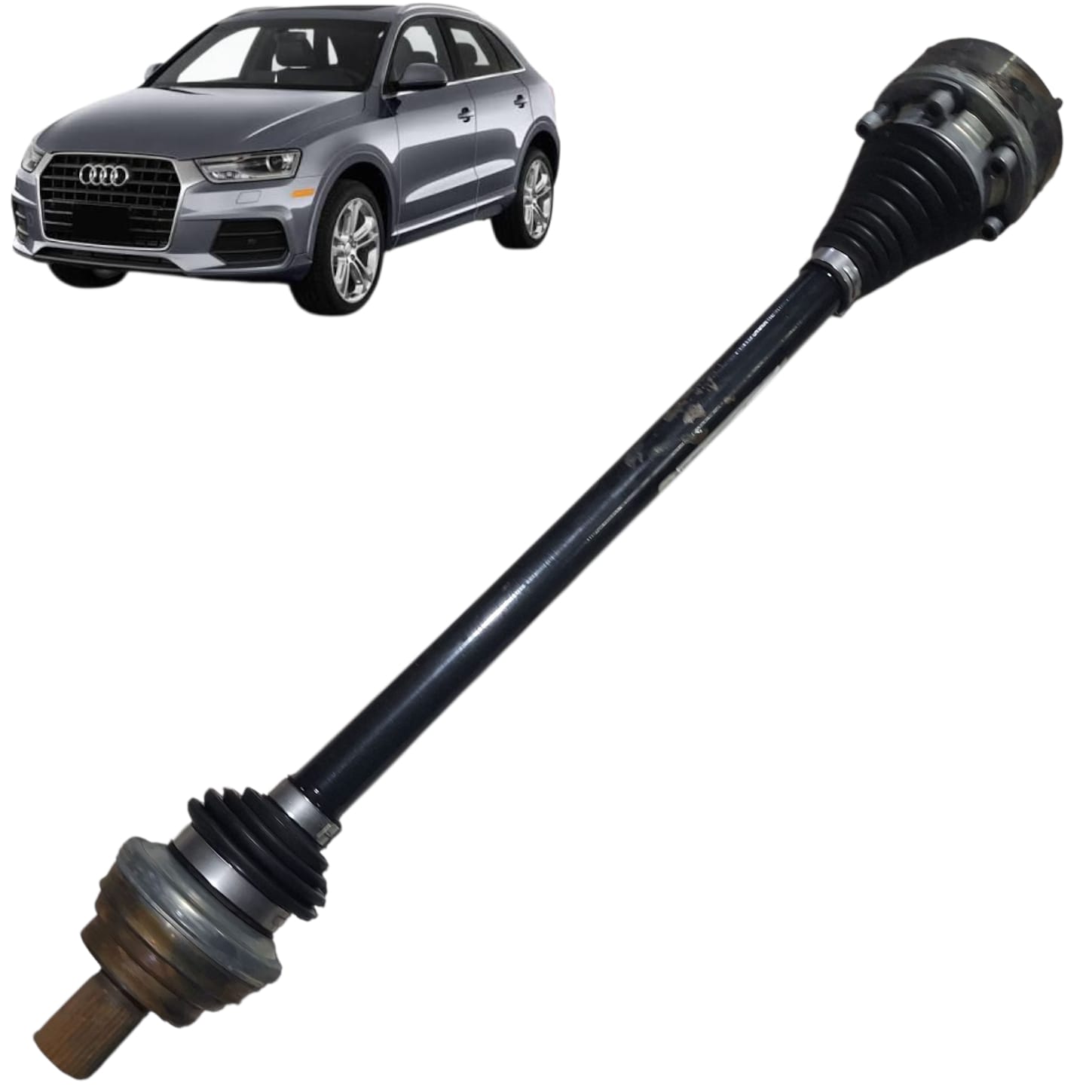 SEMI EIXO TRAS DIR AUDI Q3 A3 TIGUAN 2010 2018
