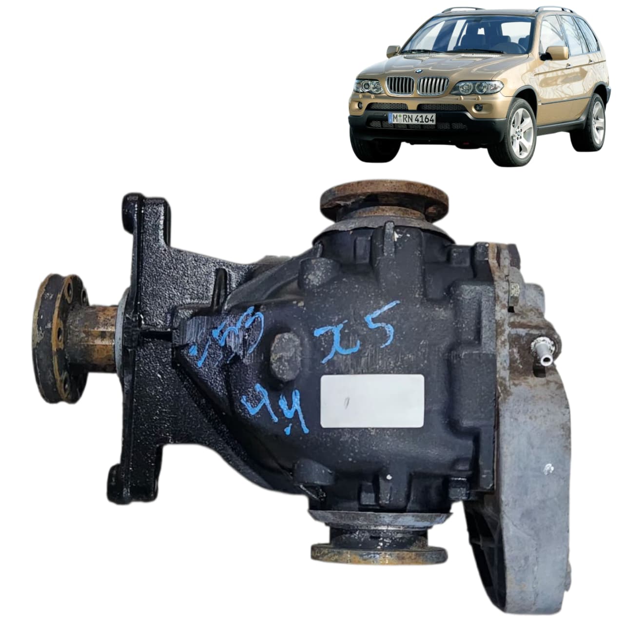 DIFERENCIAL TRASEIRO BMW X5 E53 V8 2000 2006