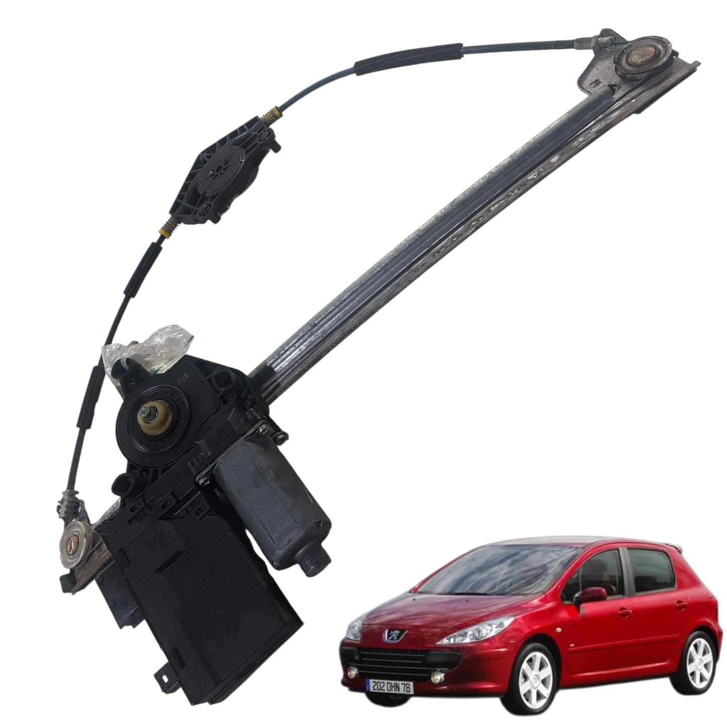 Maquina Vidro Elétrico Dianteiro Dir Peugeot 307 2001 2011