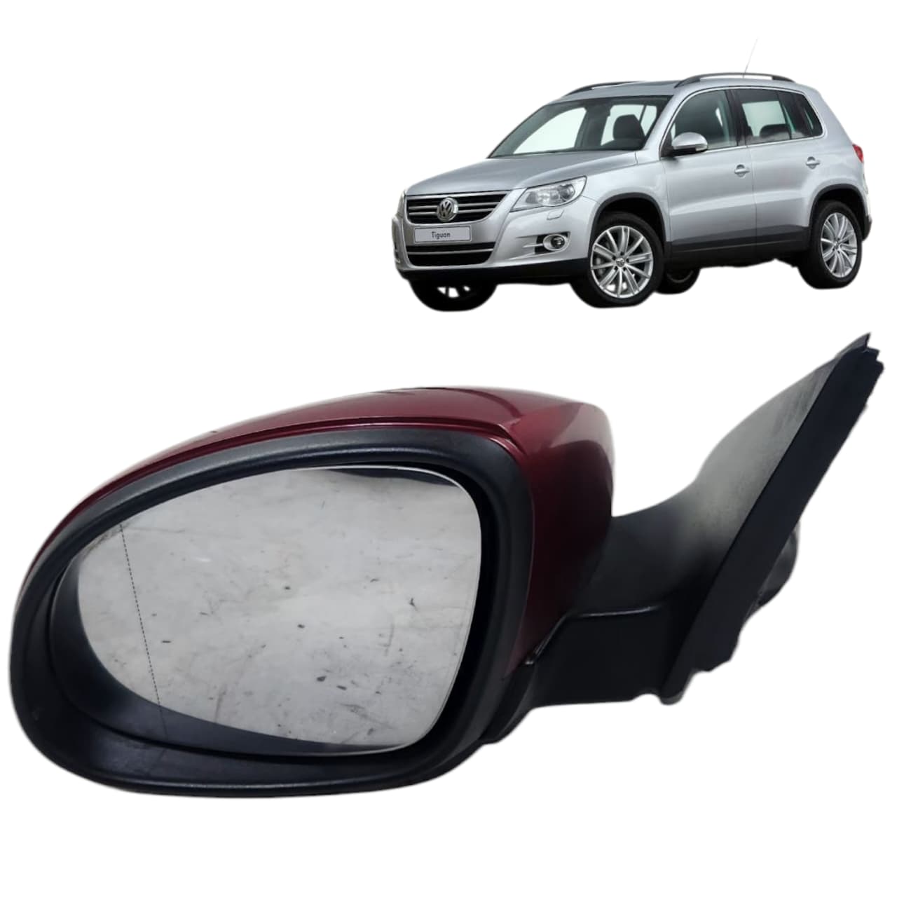 RETROVISOR ESQUERDO TIGUAN 2009 2017 