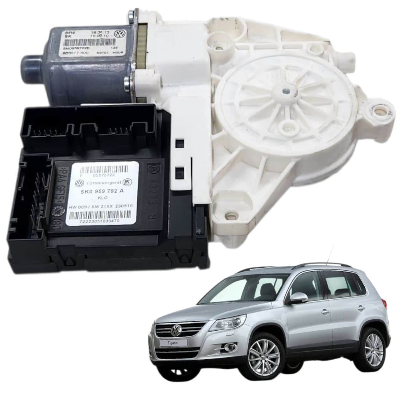 MOTOR VIDRO PORTA DIANT DIR TIGUAN 2011 2015