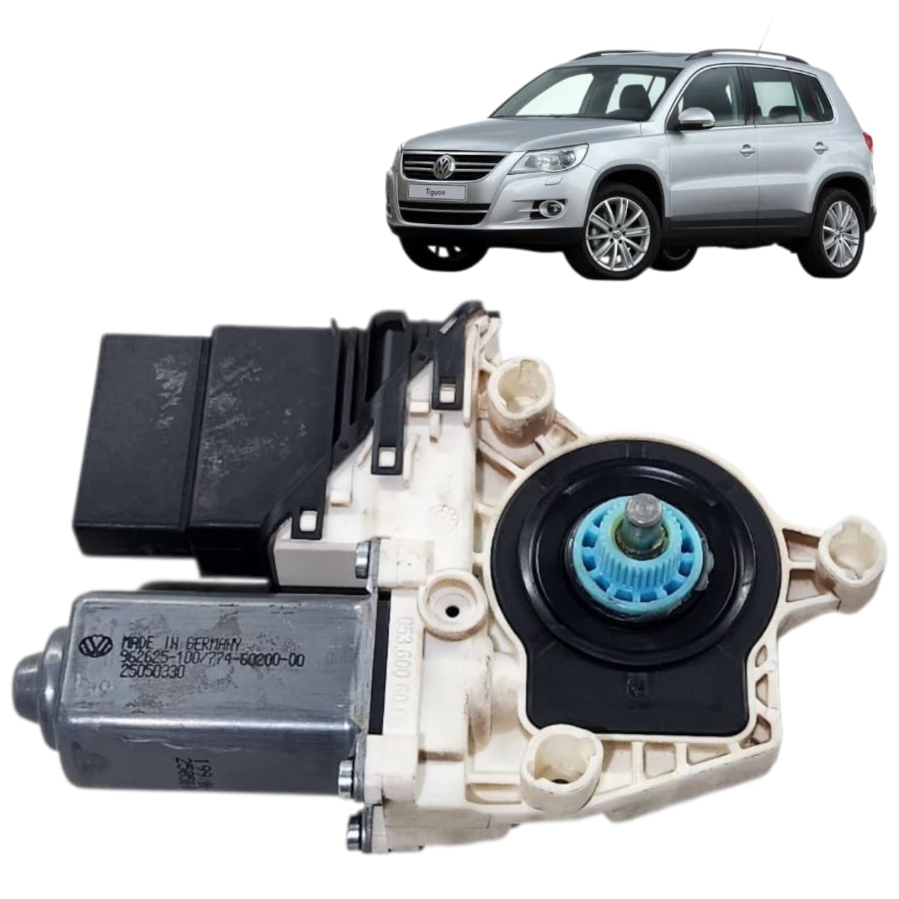 MOTOR VIDRO PORTA TRAS DIR TIGUAN 2010 2015 