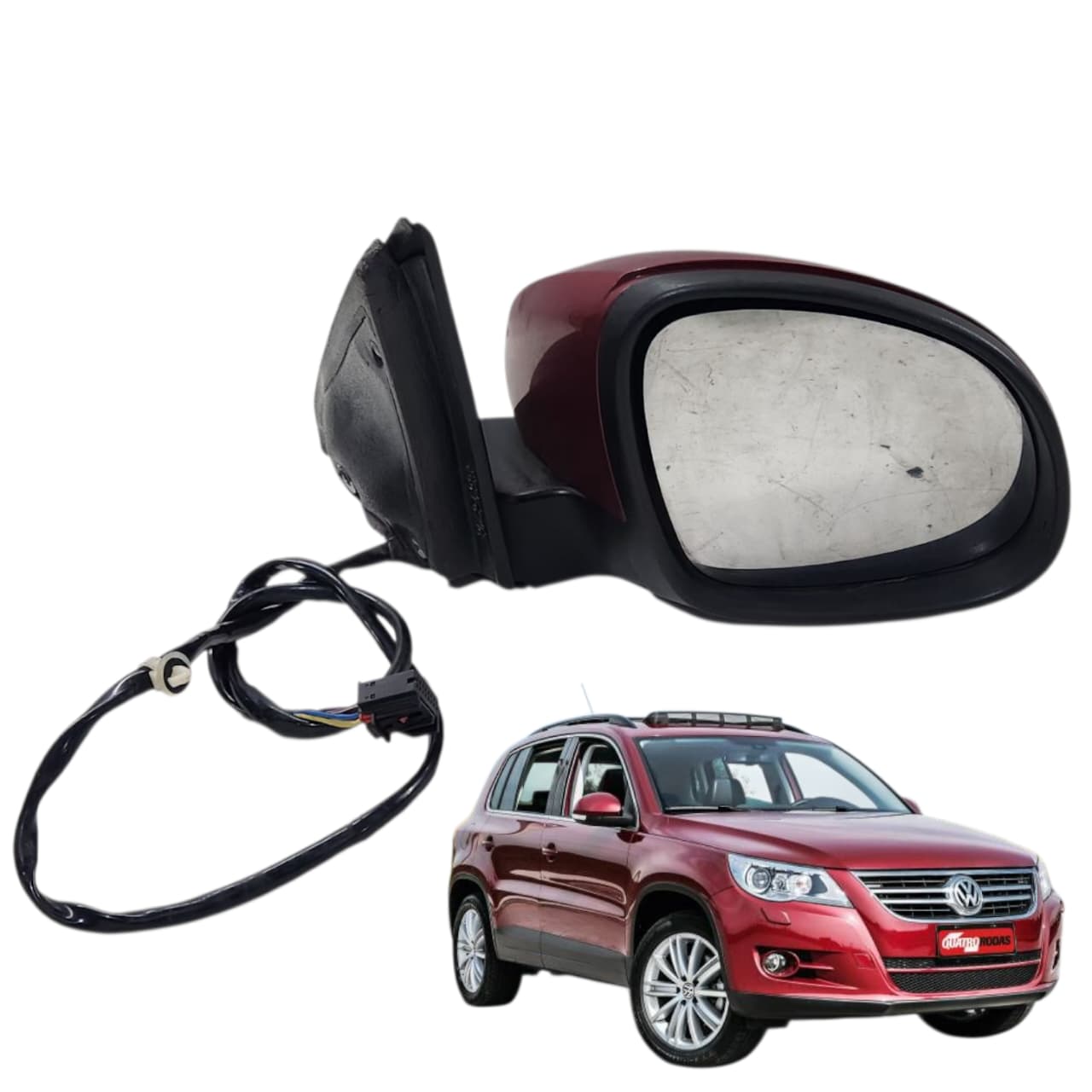 RETROVISOR DIREITO VOLKSWAGEN TIGUAN 2009 2017