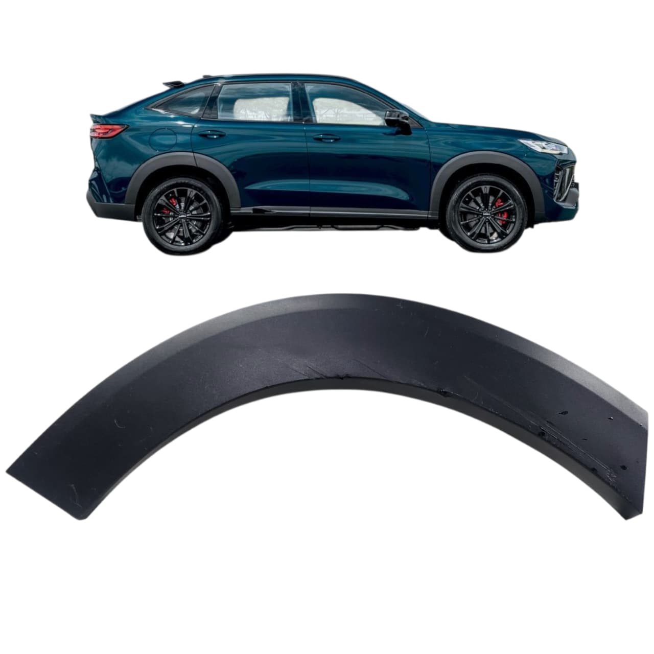 MOLDURA PARALAMA TRAS DIR HAVAL H6 GT 2023 2025