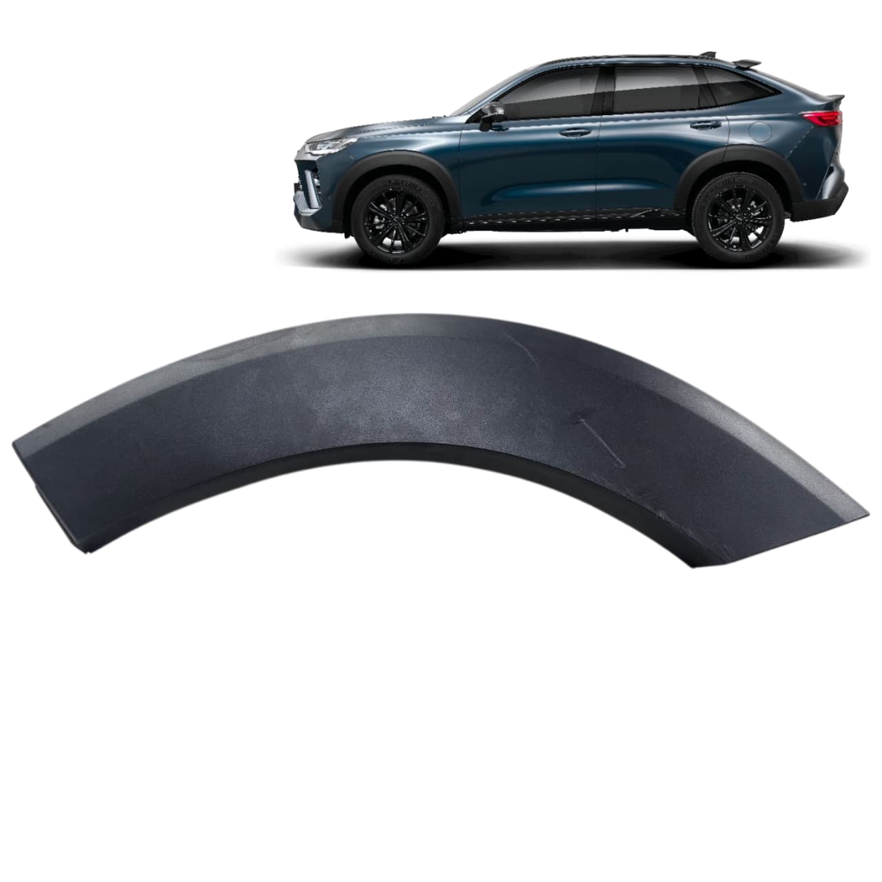 MOLDURA RODA TRAS ESQUERDA GWM HAVAL H6 GT 2024 2026 