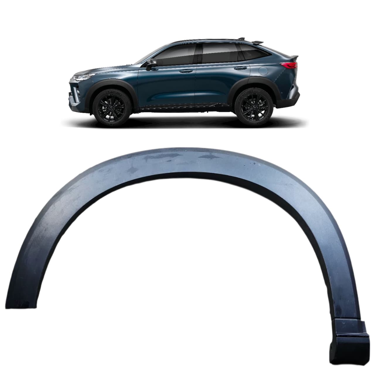 MOLDURA PARALAMA DIANT ESQ GWM HAVAL H6 GT 2023 2025 