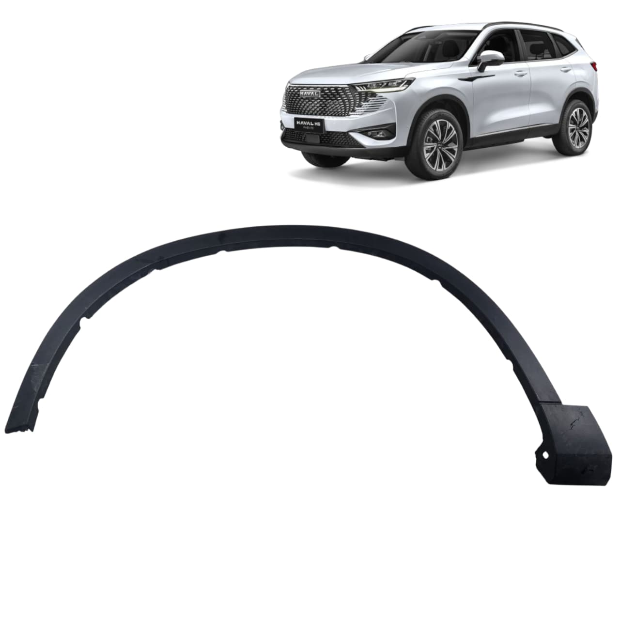 MOLDURA PARALAMA DIANT ESQ GWM HAVAL H6 2023 2026