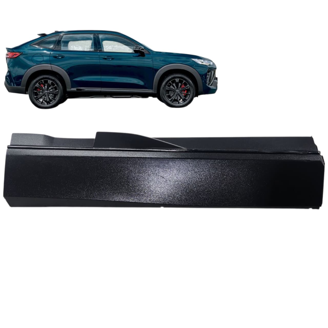 MOLDURA PORTA TRASEIRA DIREITA GWM HAVAL H6 GT 2023 2026