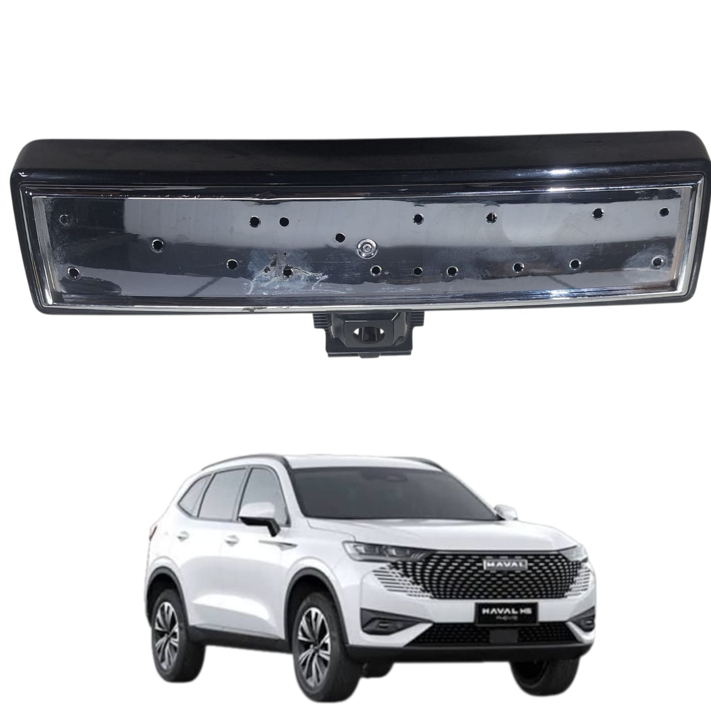 SUPORTE PLACA DIANTEIRA GWM HAVAL H6 2023 2025