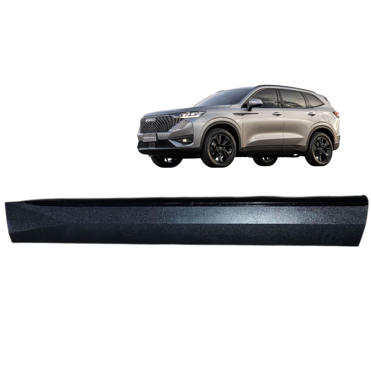 MOLDURA PORTA DIANTEIRA ESQUERDA GWM HAVAL H6 2023 2026 