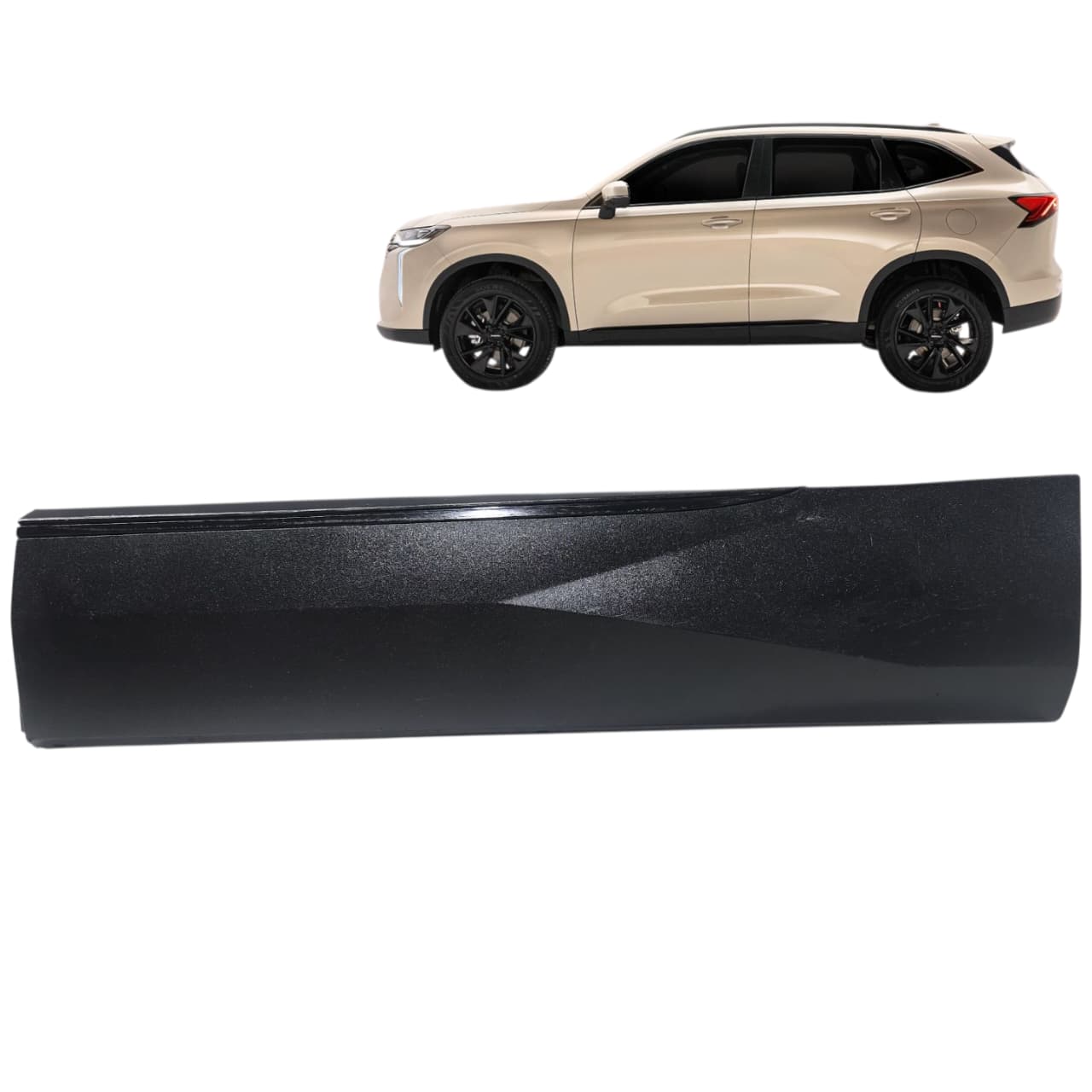 MOLDURA FRISO PORTA TRAS ESQ GWM HAVAL H6 2023 2025 