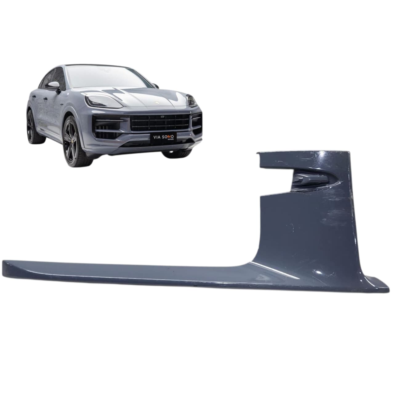 MOLDURA GRADE PARACHOQUE DIAN DIR PORSCHE CAYENNE 2024 2026