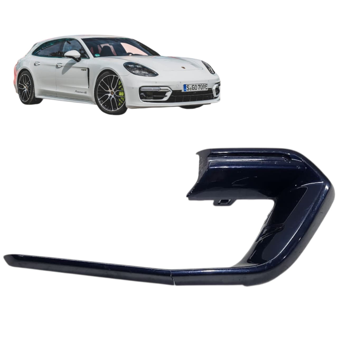 FRISO MOLDURA PARACHOQUE DIANT PORSCHE PANAMERA 2017 2021