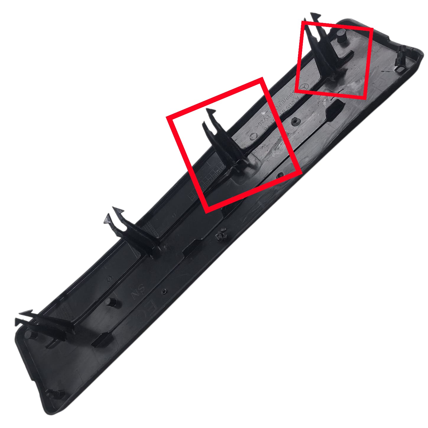 SUPORTE PLACA DIANTEIRA MERCEDES CLASSE C W205 2014 2023