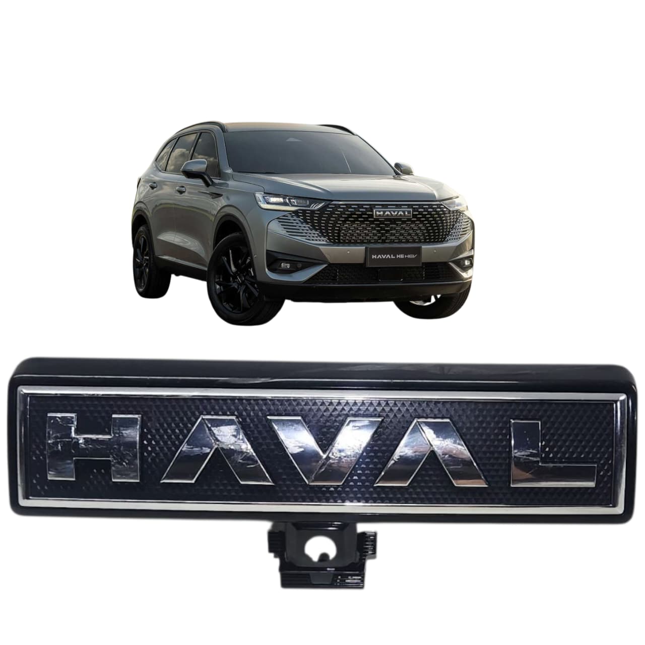 EMBLEMA GRADE DIANTEIRA GWM HAVAL H6 2023 2025 