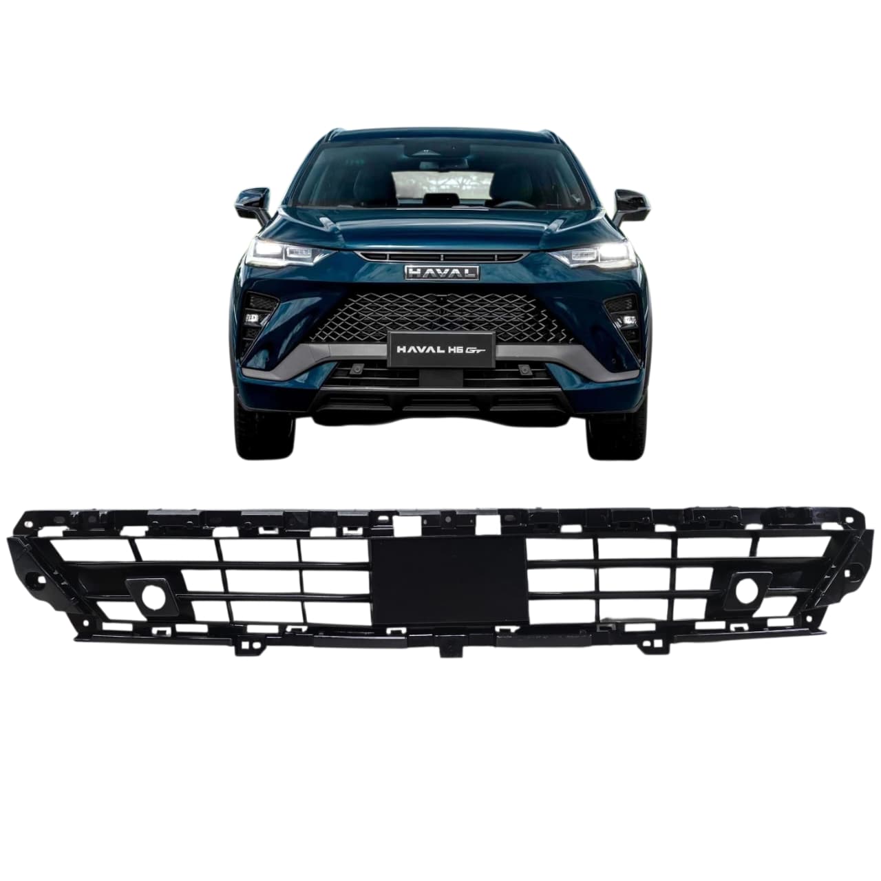 GRADE INFERIOR PARACHOQUE DIANT GWM HAVAL H6 GT 2023 2025