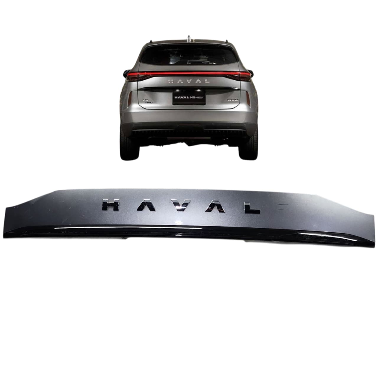 MOLDURA APLIQUE  TAMPA TRASEIRA GWM HAVAL H6 2023 2025