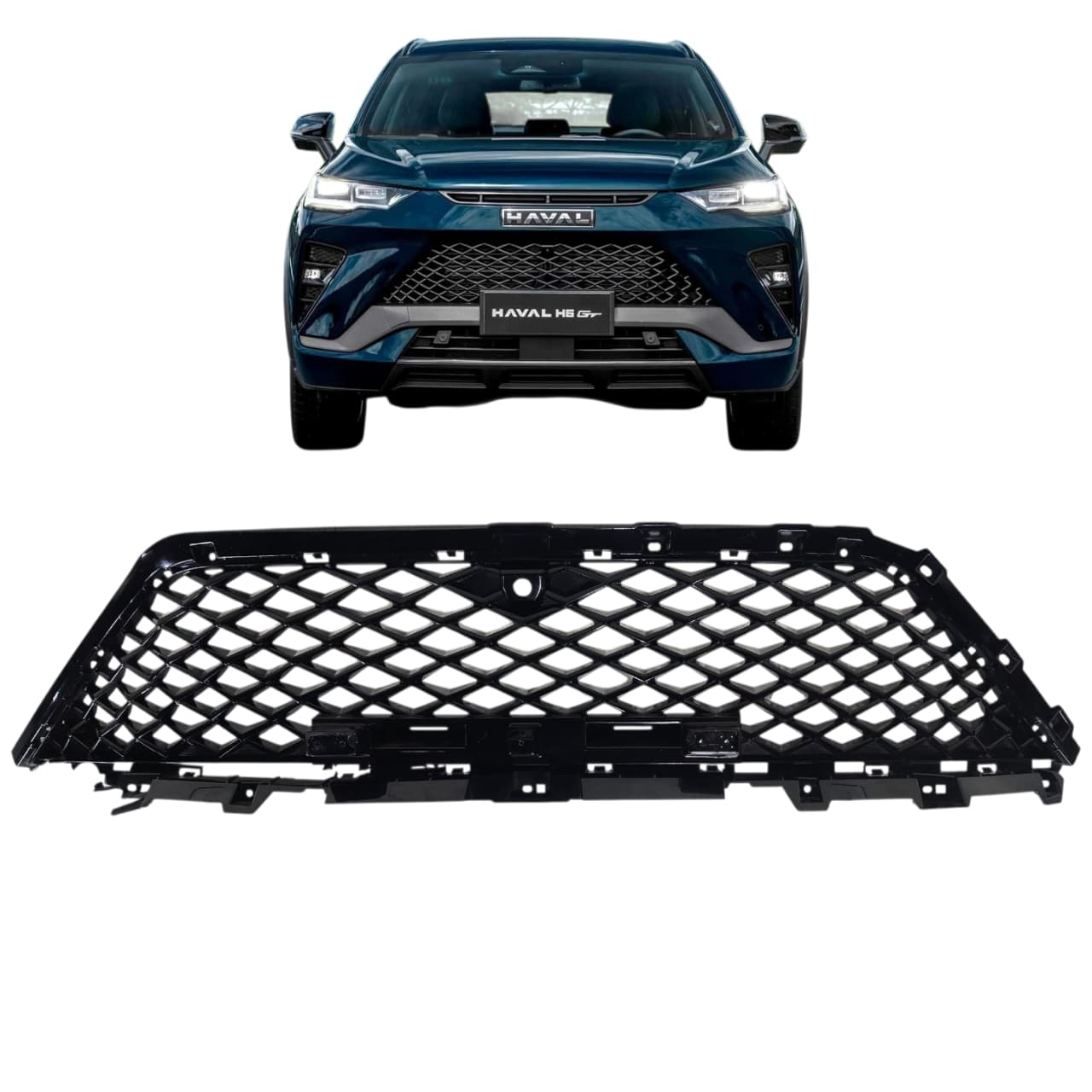 GRADE FRONTAL RADIADOR GWM HAVAL H6 GT 2023 2026