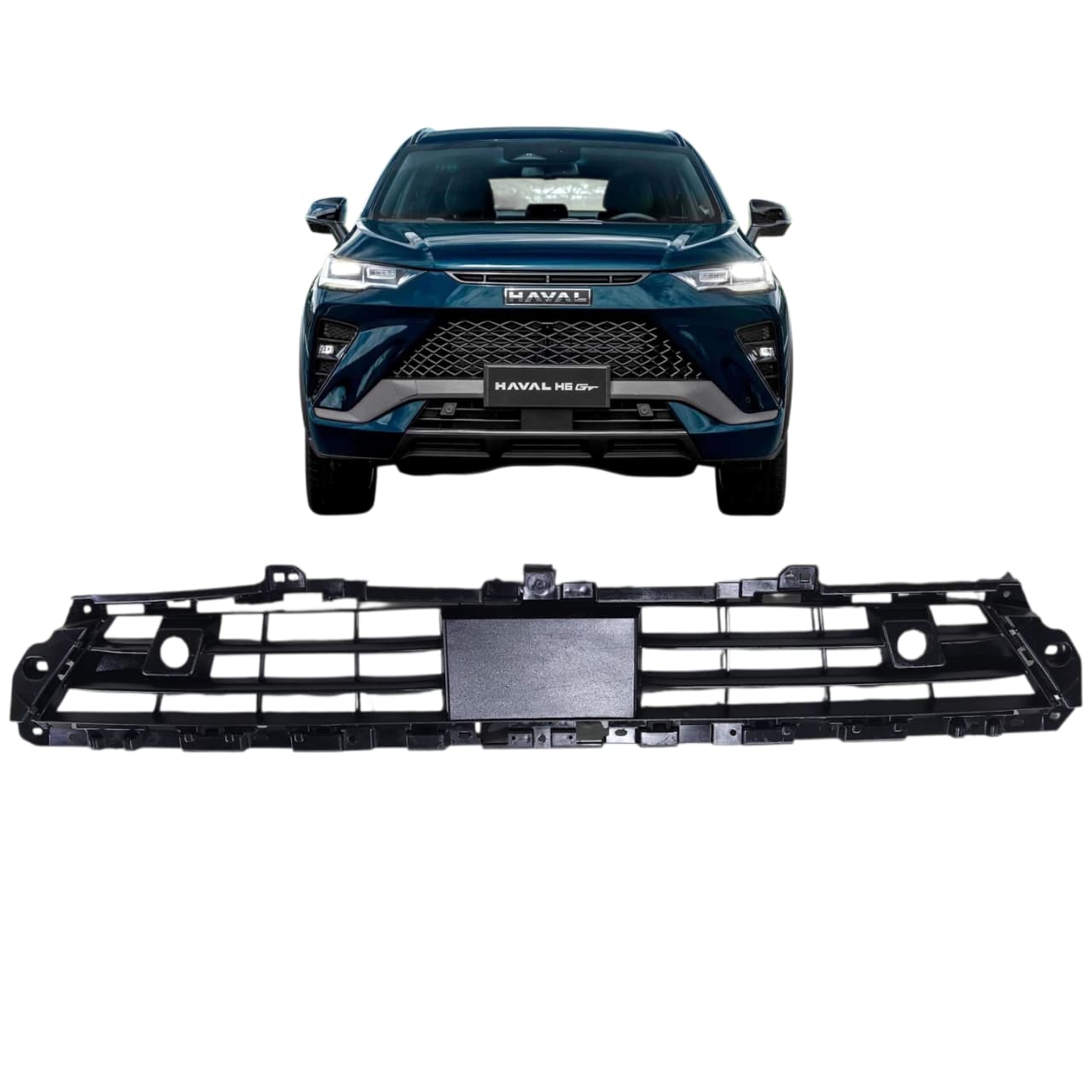 GRADE INFERIOR PARACHOQUE DIANTEIRO GWM HAVAL H6 2023 2026