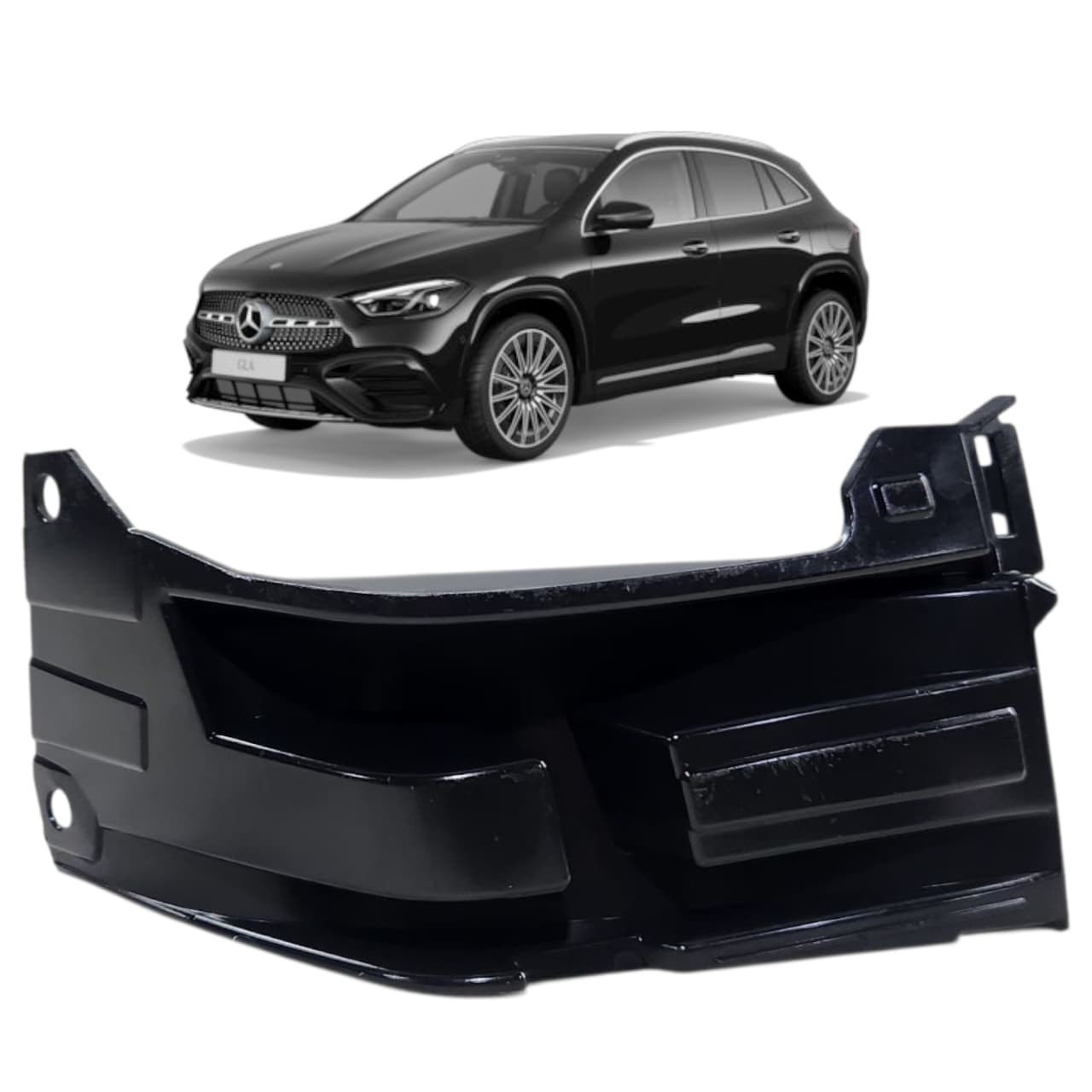 GUIA DIREITO PARACHOQUE  MERCEDES GLA H247 2019 2025
