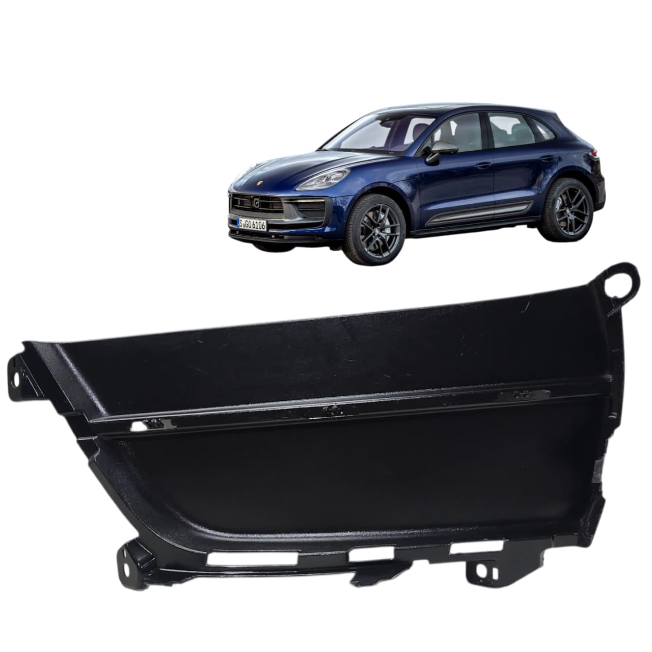 GUIA AR ESQ PARACHOQUE DIANTEIRO PORSCHE MACAN 2022  2025