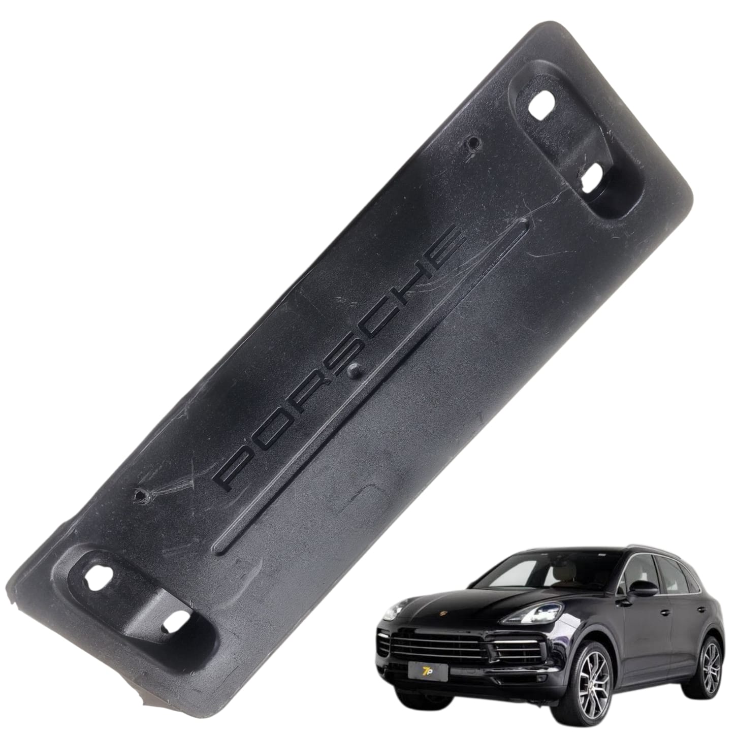 SUPORTE PLACA DIANTEIRA PORSCHE MACAN 2022 2024