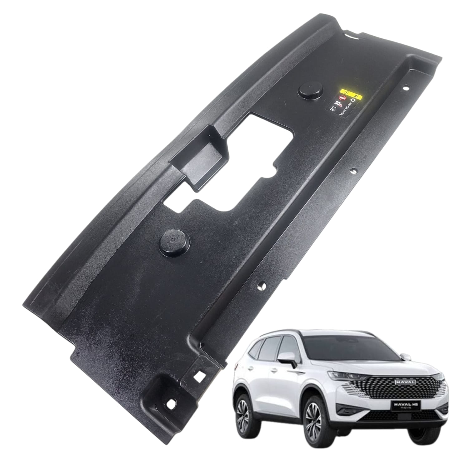 ACABAMENTO FRONTAL DEFLETOR RADIADOR GWM HAVAL H6 2023 2025