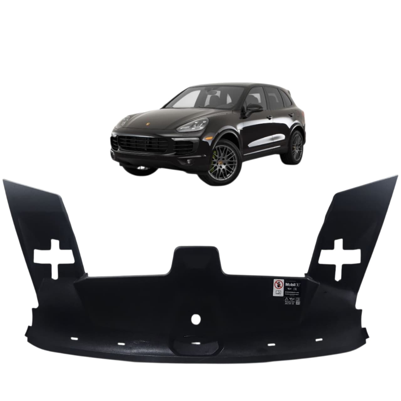 PAINEL SUPERIOR RADIADOR PORSCHE CAYENNE 2018 2023