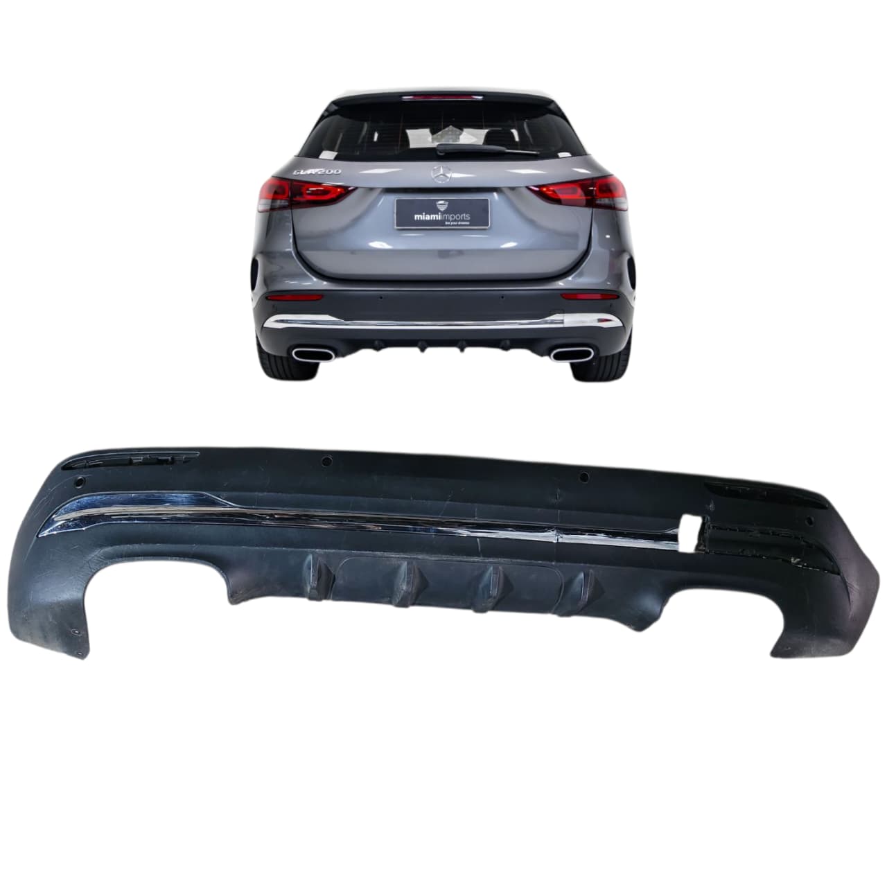 CAPA PARACHOQUE TRASEIRO MERCEDES GLA 200 250 2020 2026