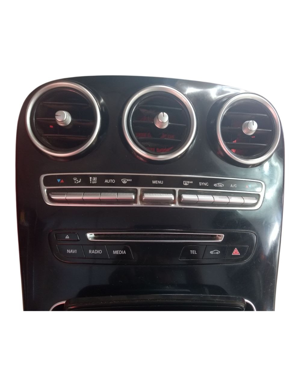 Console Central Mercedes Glc 250 C180 2016 2017 2018 2019