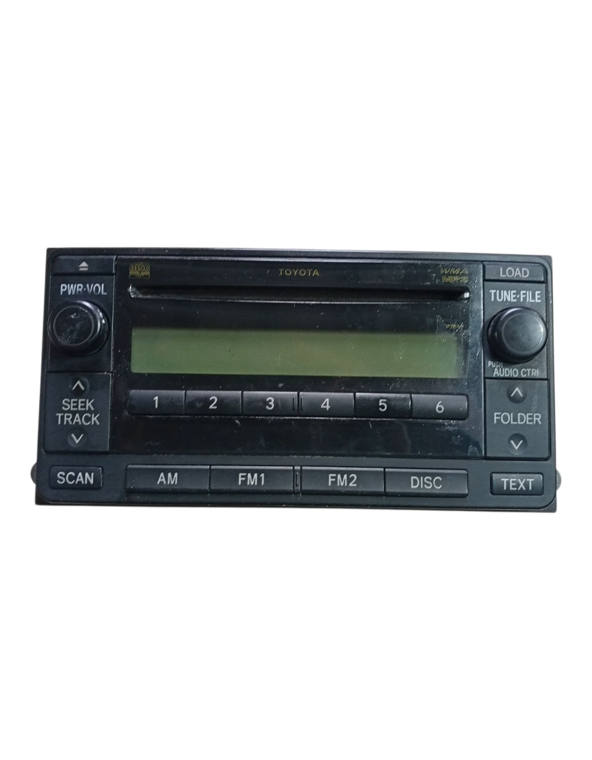 RADIO SOM APARELHO TOYOTA HILUX SRV 2008 2009 2011