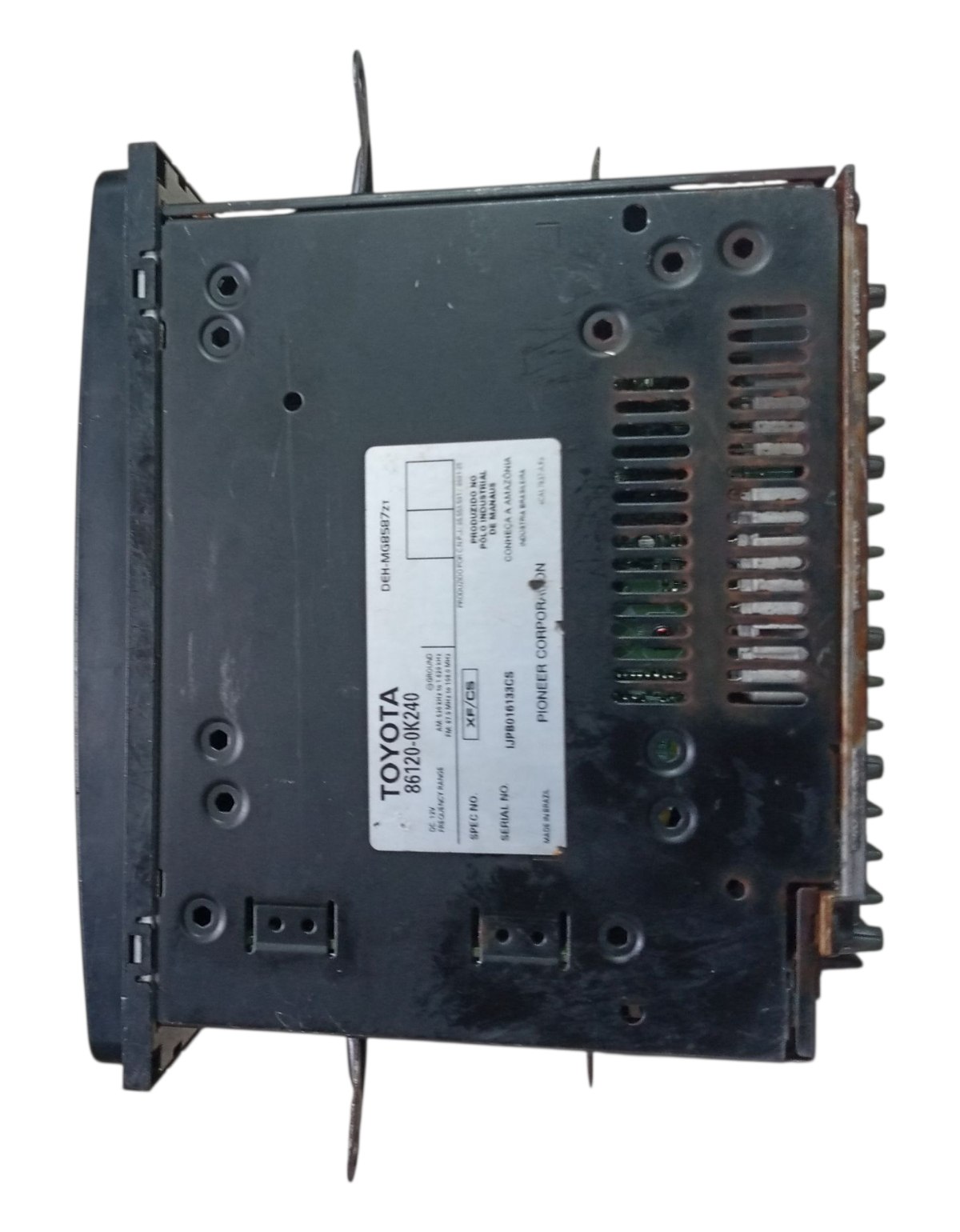 RADIO SOM APARELHO TOYOTA HILUX SRV 2008 2009 2011