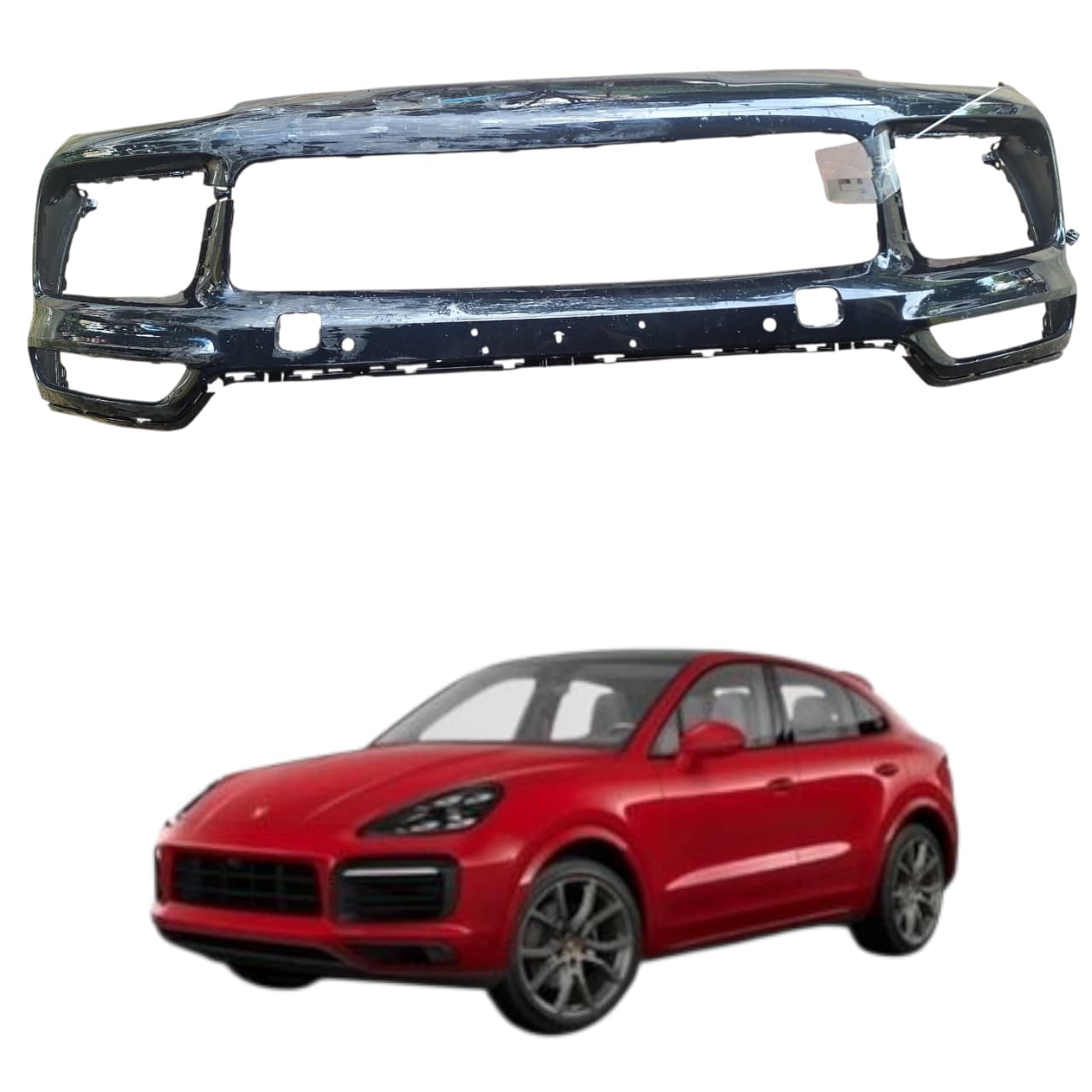 Parachoque Dianteiro Porsche Cayenne 2019 2023