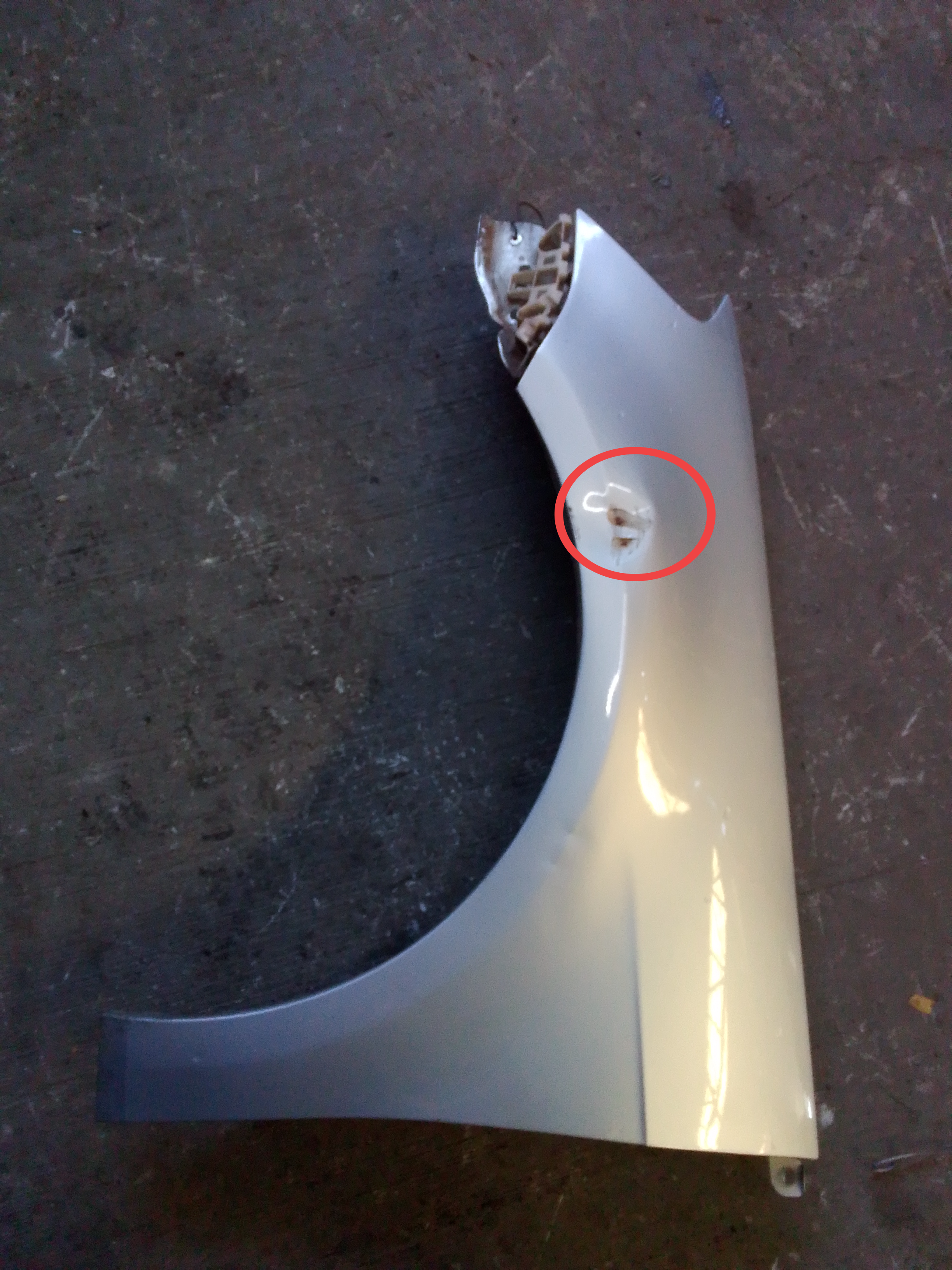 paralama dianteiro esquerdo VOLKSWAGEN GOL G6 2012 2015