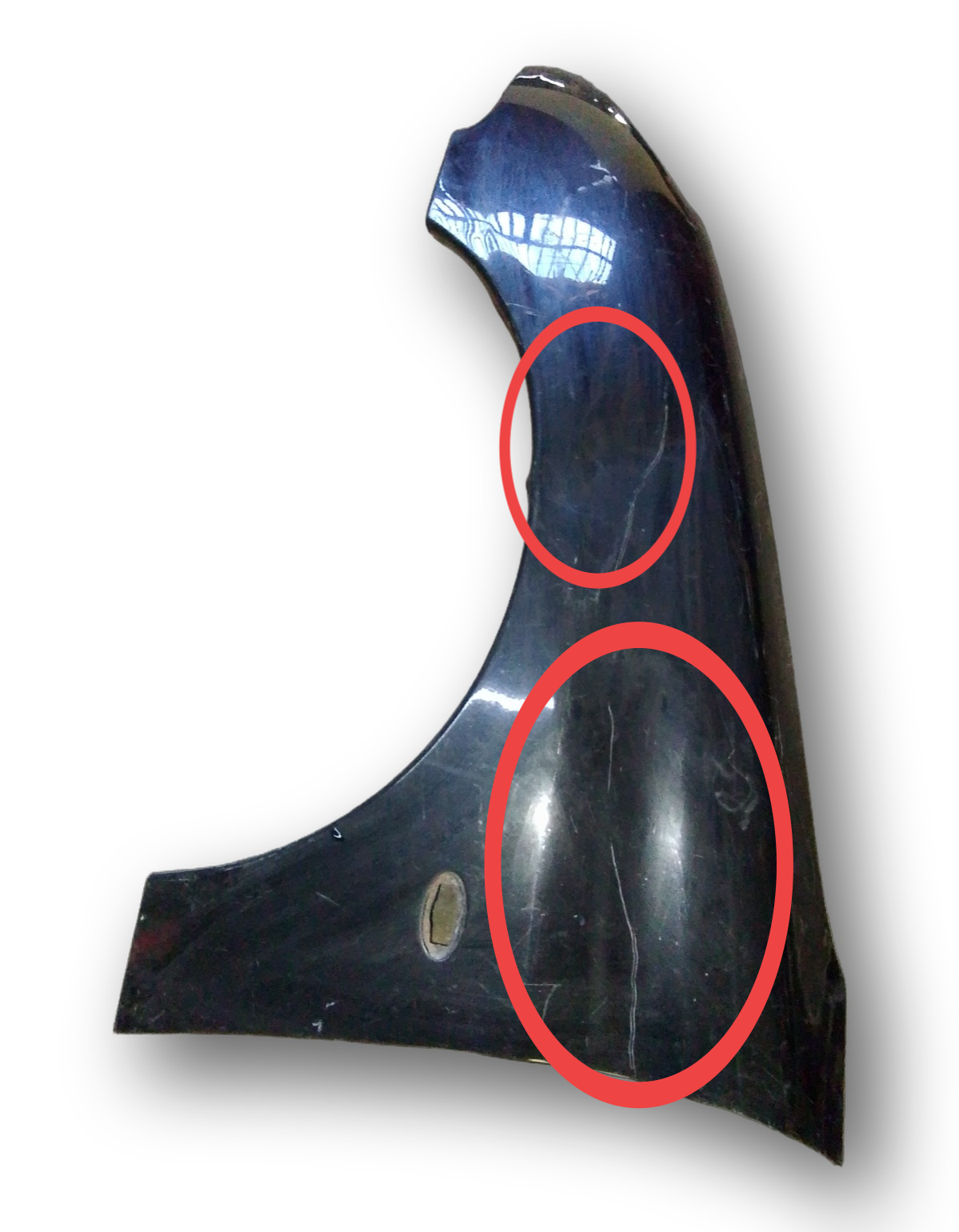 paralama dianteiro esquerdo peugeot 206 1999 2010