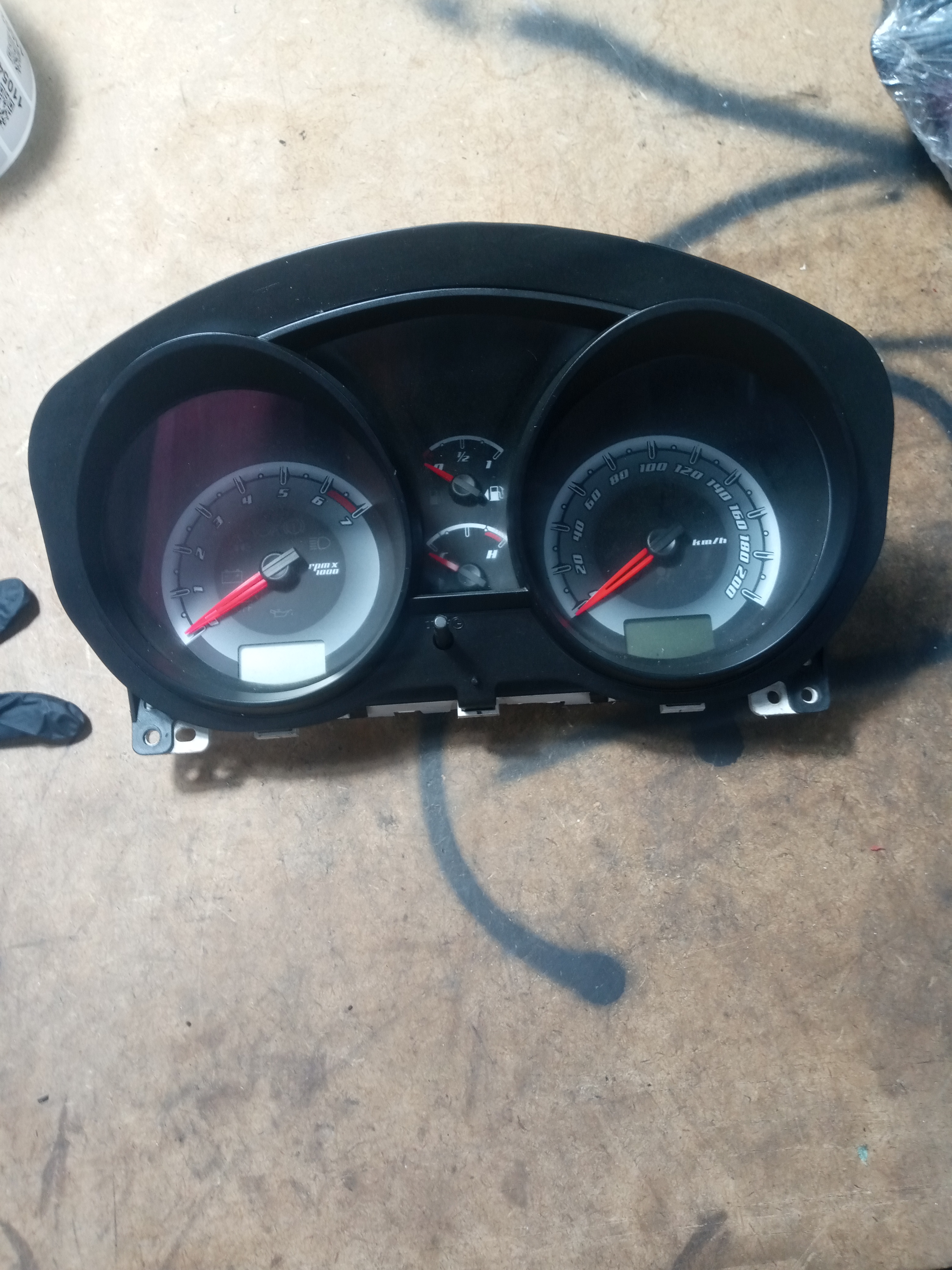 Painel Instrumentos Ford Fiesta 2010 2014 