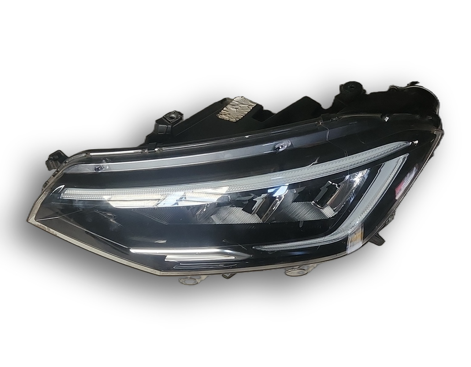 Farol Nivus Volkswagen C/LED L.e Detalhe Lado Esquerdo/motorista