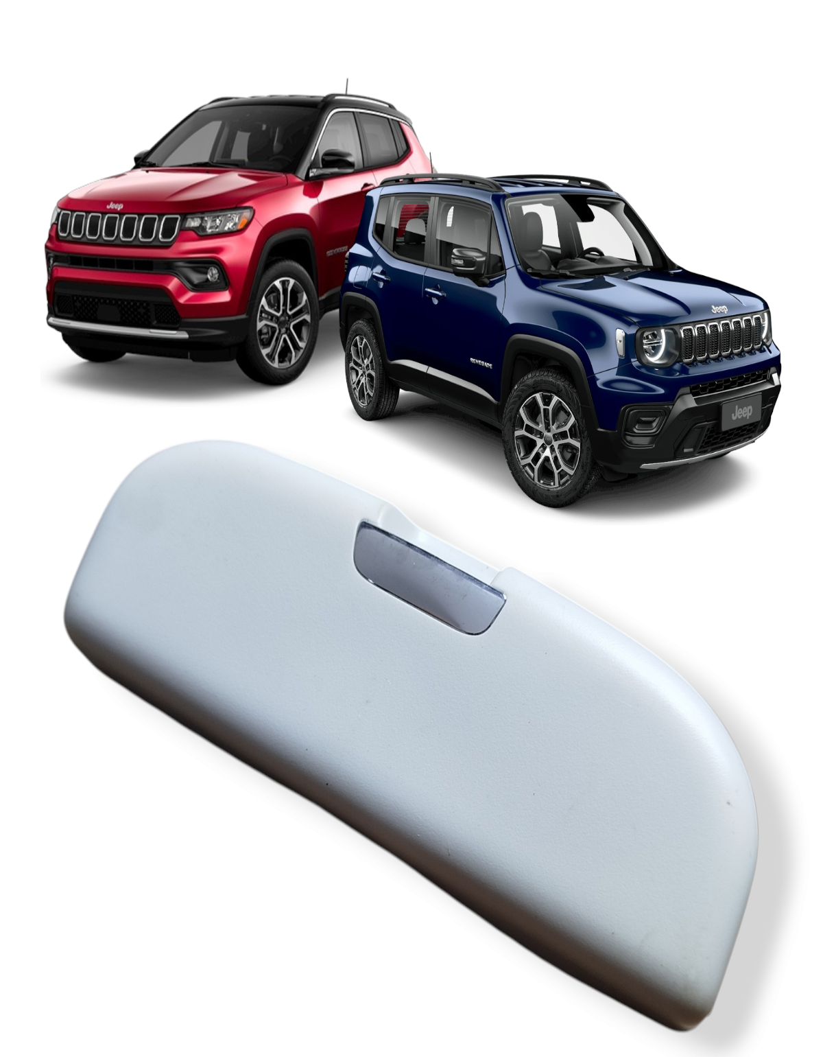 Porta Óculos Jeep Renegade Compass Original Mopar 100238539