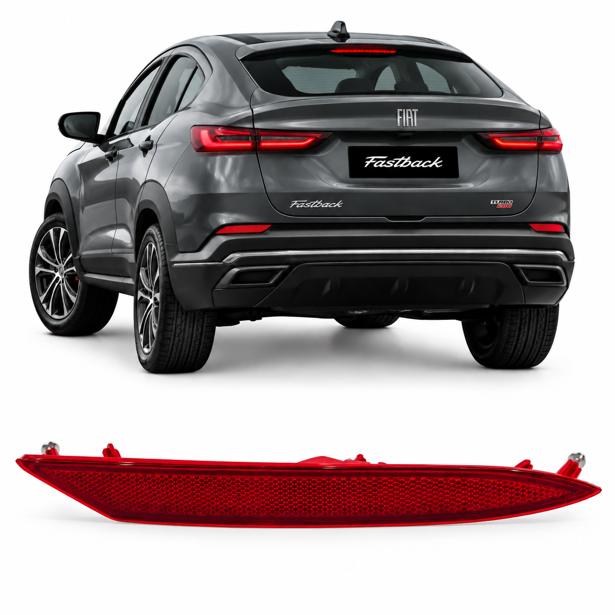 Refletor Olho Gato Traseiro Direito Original Fiat Fastback