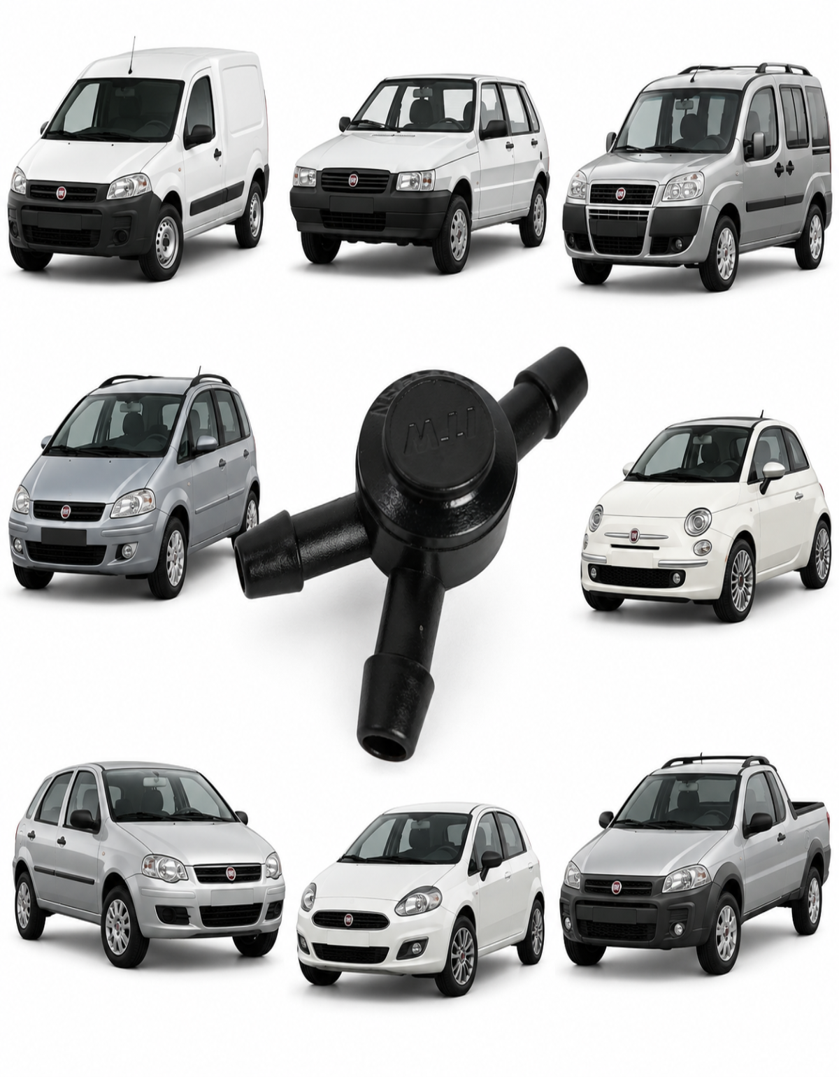 Valvula Esguicho Parabrisa Fiat Palio Uno Mobi Original 