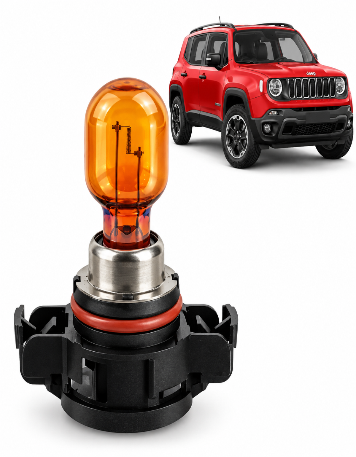 Lâmpada Diurna Jeep Renegade 2016 Á 2021 12V Original Mopar