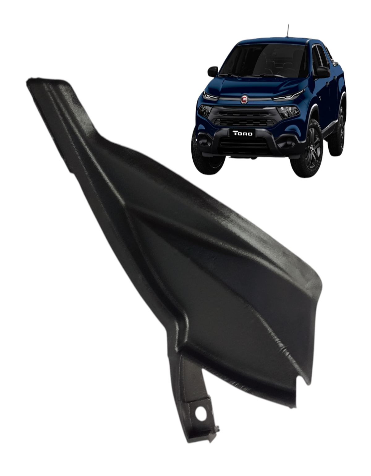 Acabemento Churrasqueira Direita Fiat Toro 2016 2026 Orig