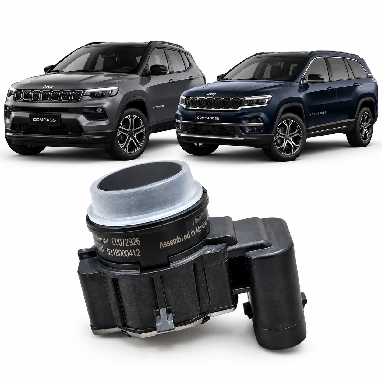 Sensor Estacionamento Jeep Compass Commander 2022/2025