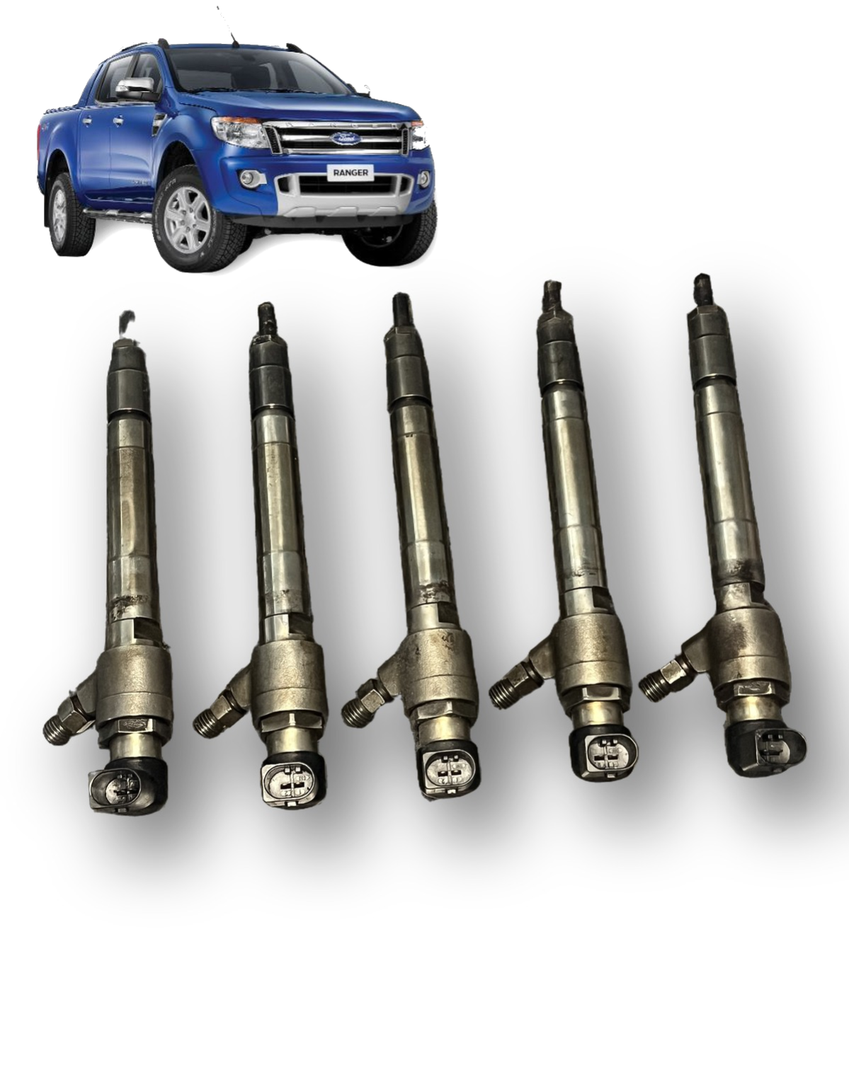 Jg Bico Injetor Ford Ranger 3.2 5Cc 2013 2018 Para Revisar