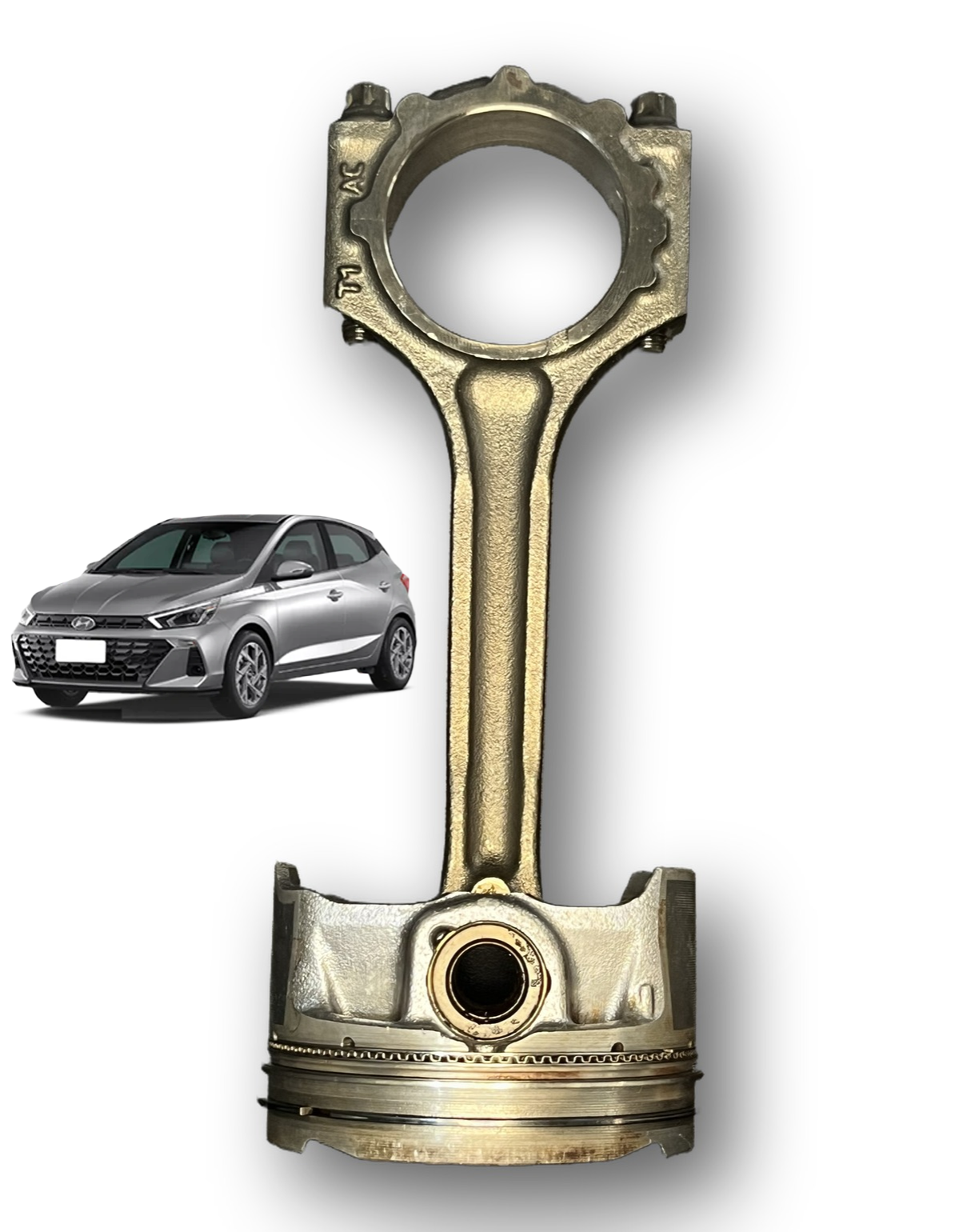 Biela e Pistão Std Hyundai Hb20 Turbo 1.0 3Cc 12V 2020 2025