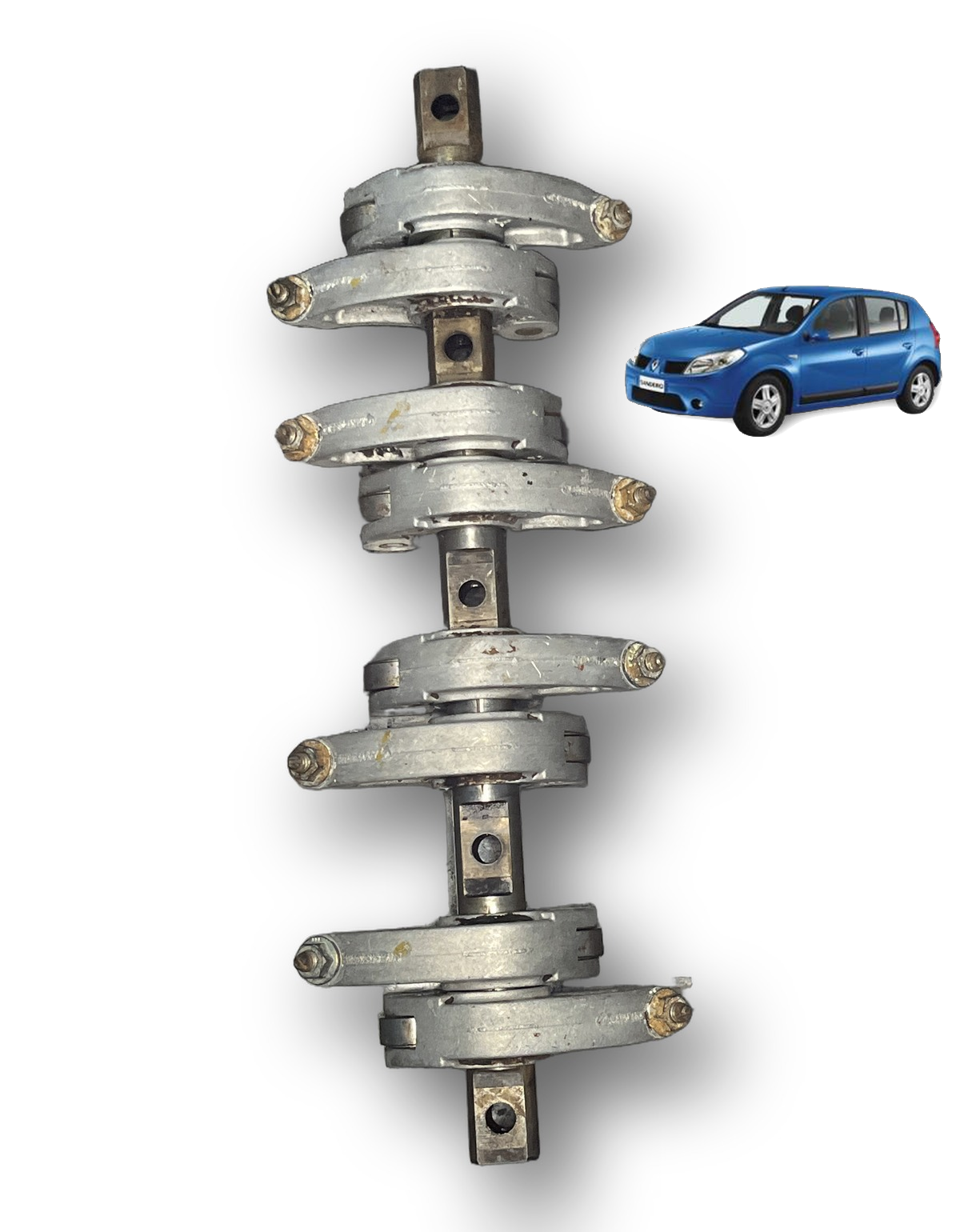 Eixo Com Balancim Renault Sandero Logan 1.6 8V 2008 2016