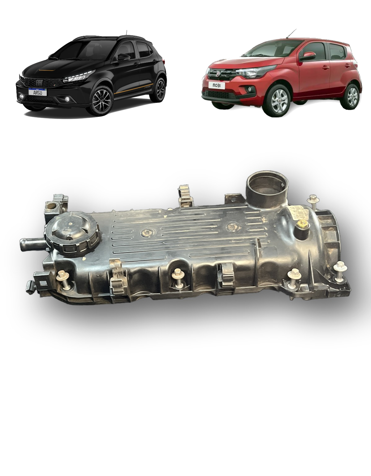 Tampa Valvulas Fiat Argo Mobi 1.0 3Cc 6V Firefly  2017