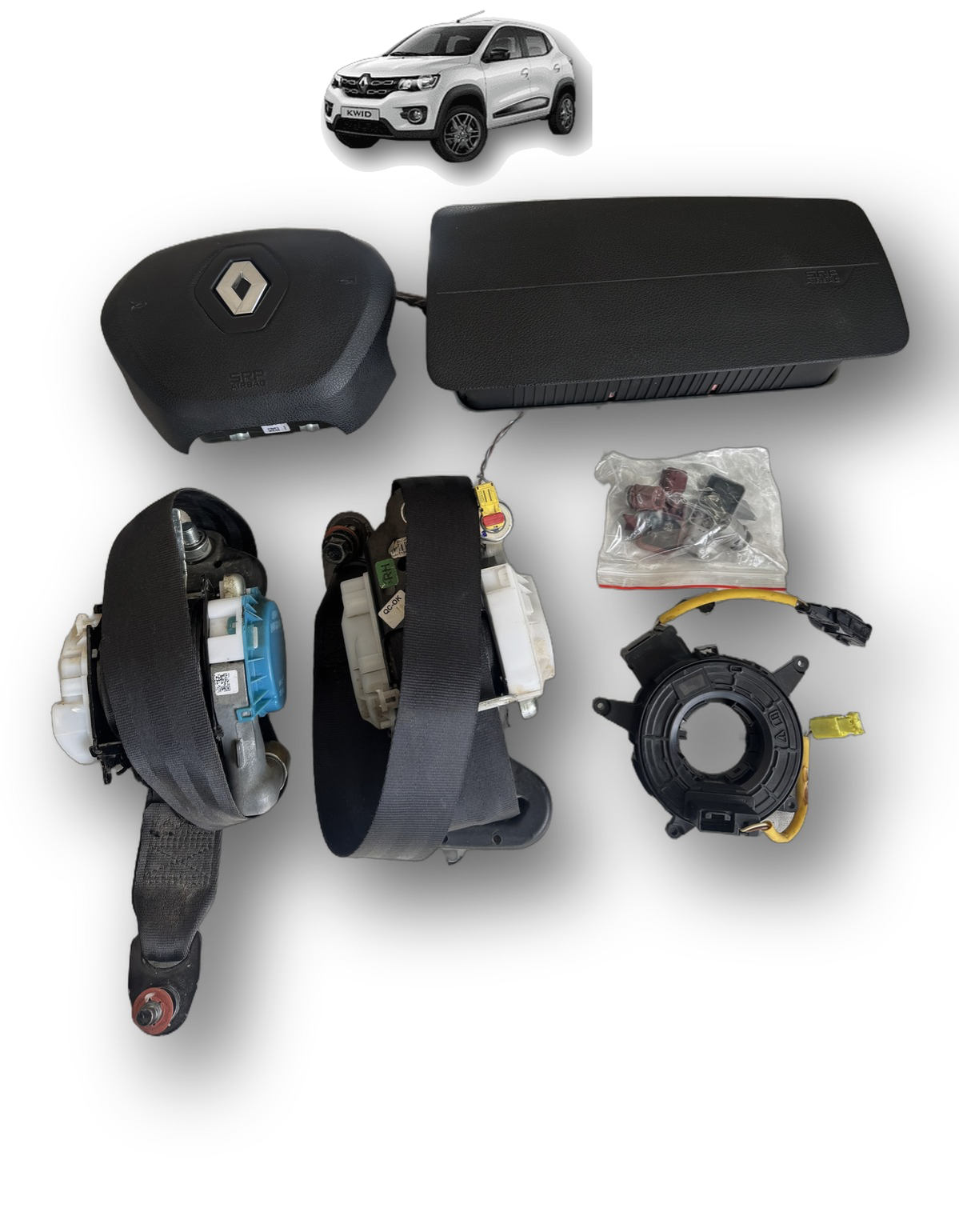 Kit Airbag Renault Kwid 2019 2020 2021 2022 2023 Orig.