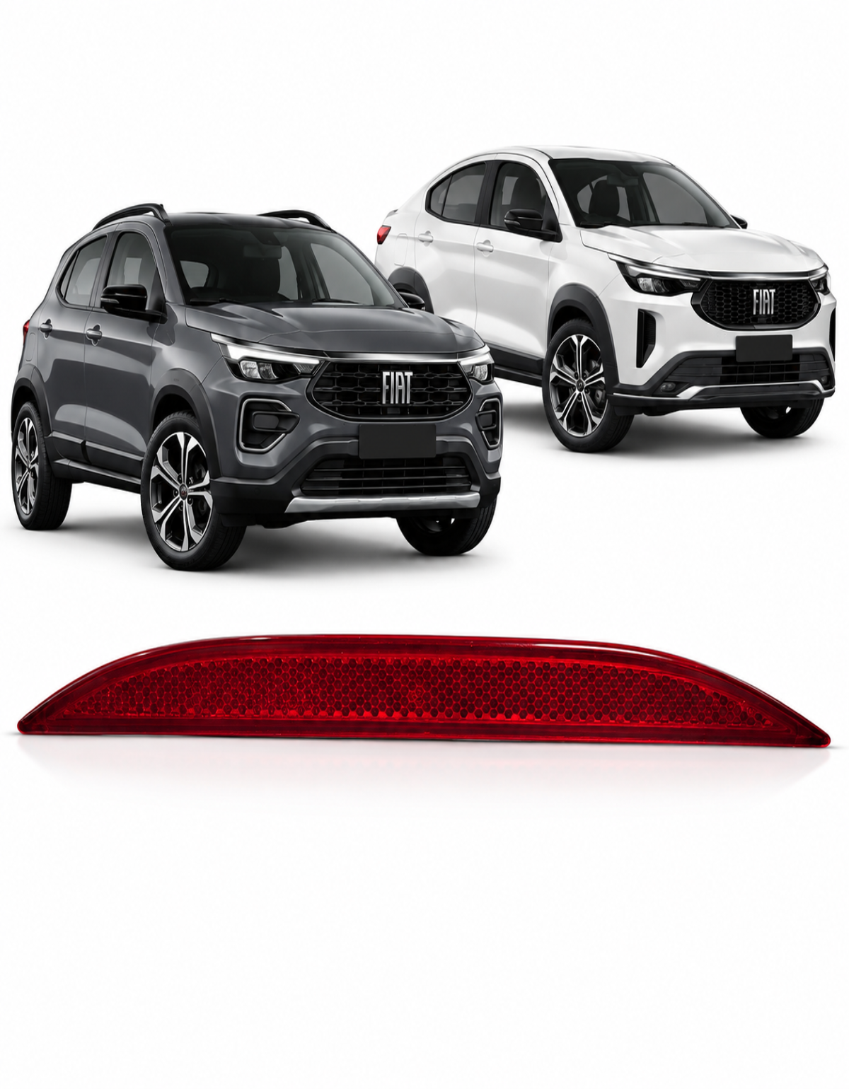 Refletor Olho De Gato Traseiro Direito Original Fiat Pulse 